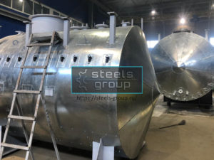 Емкости ГКК в теплоизоляции и гидроизоляции в Астане