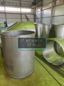 газоходы круглые фото в Астане